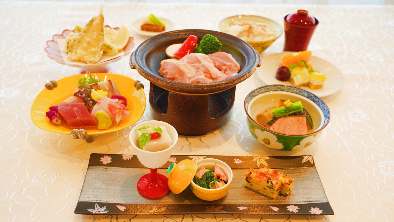 【楽天トラベルサマーSALE】和食会席！気軽に鳥取の食＆鳥取温泉でお肌なめらか＜2食付＞