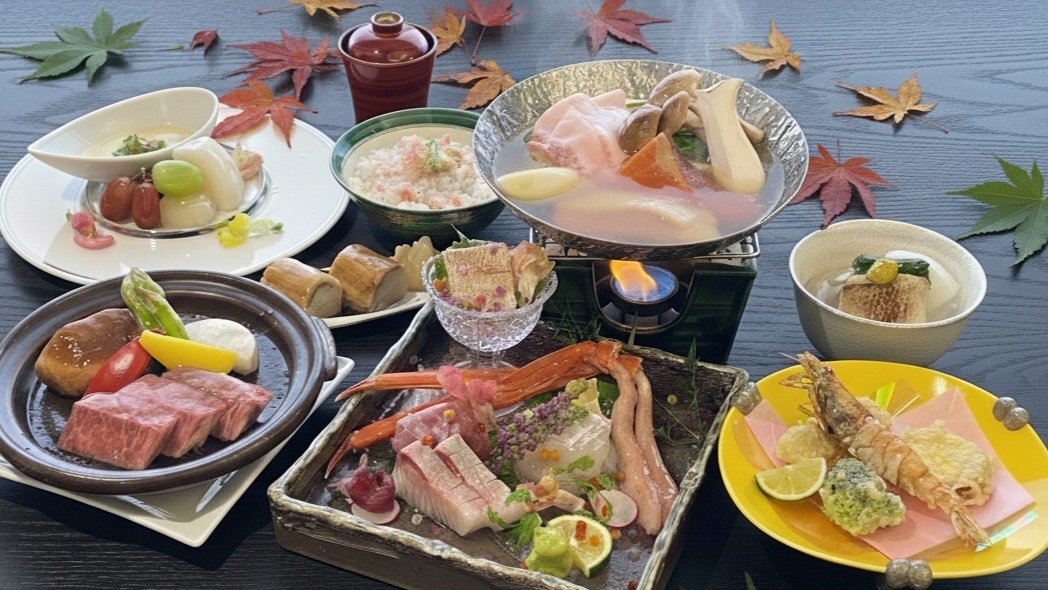 【四季彩和食-雅】食の宝庫☆鳥取を食す地産地消グレードアップ！旬を味わう自慢の和会席＜2食付＞
