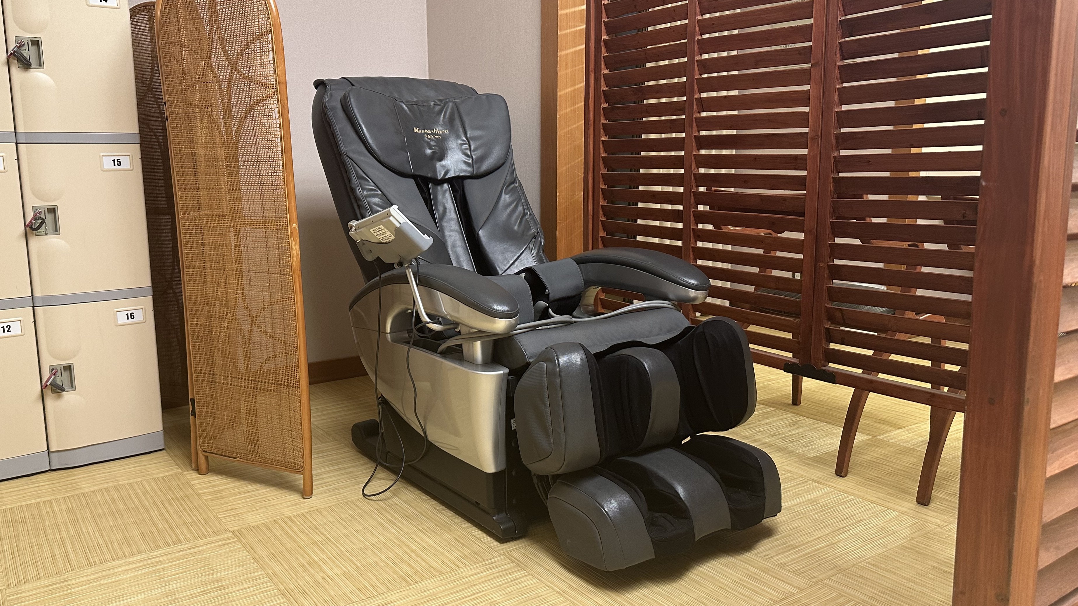 *【マッサージチェア】湯上がりに、極上の癒し時間をどうぞ