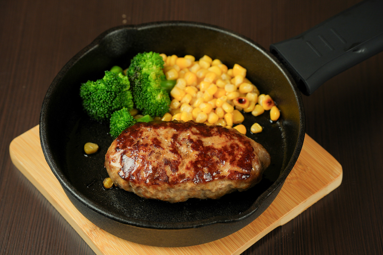 デリカテッセン　ヤマブキ　ハンバーグ