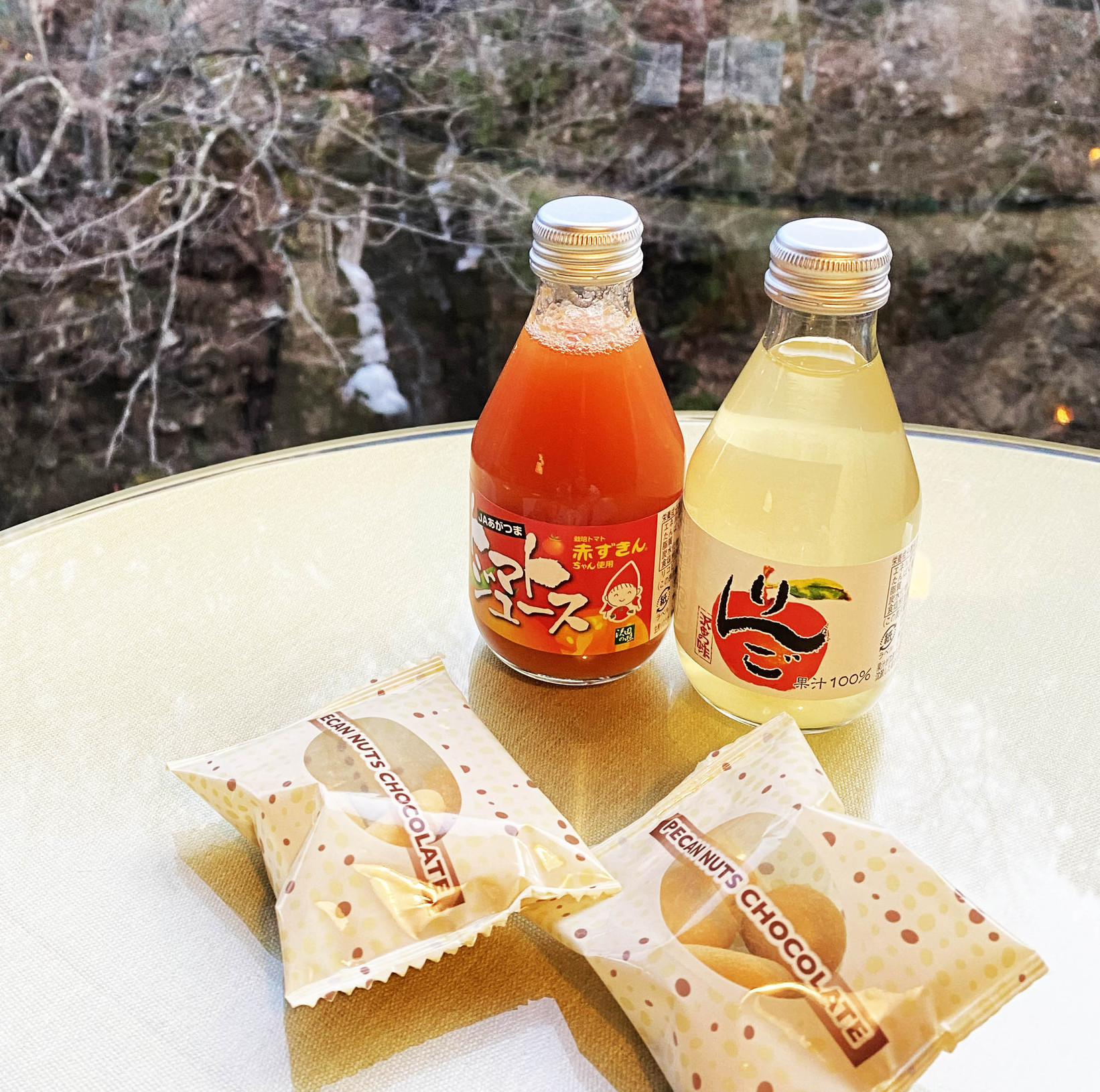 地元あがつまの味と人気のピーカンナッツ