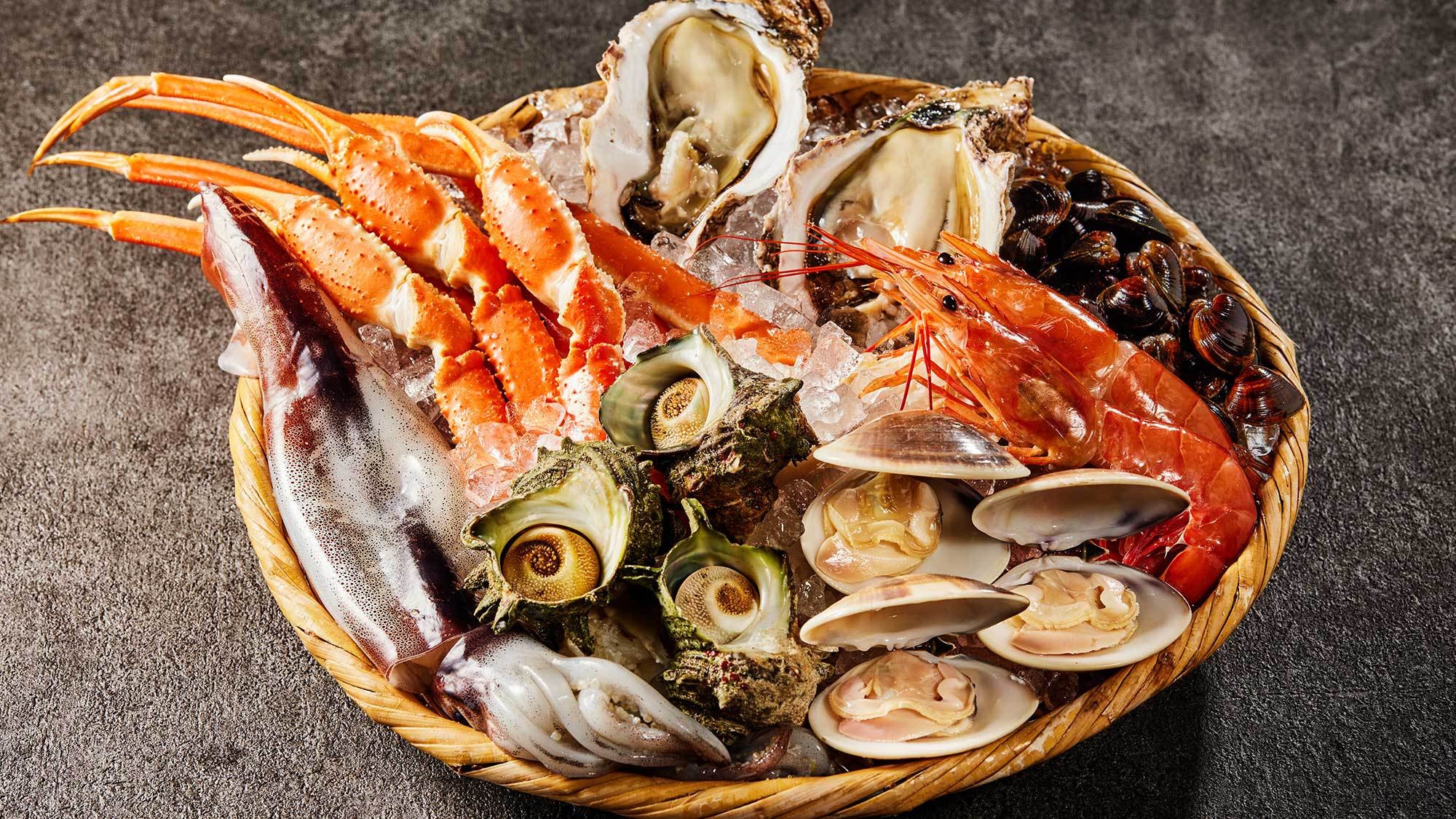 【Doggy’s Coast Oarai開業記念】夕食は海鮮浜焼き、ビーフステーキ含む和洋バイキング