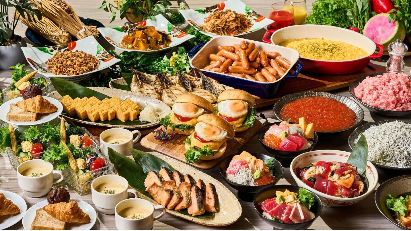 【オールインクルーシブ】海鮮浜焼き・本ずわい蟹・ビーフステーキを含む和洋の料理が食べ放題