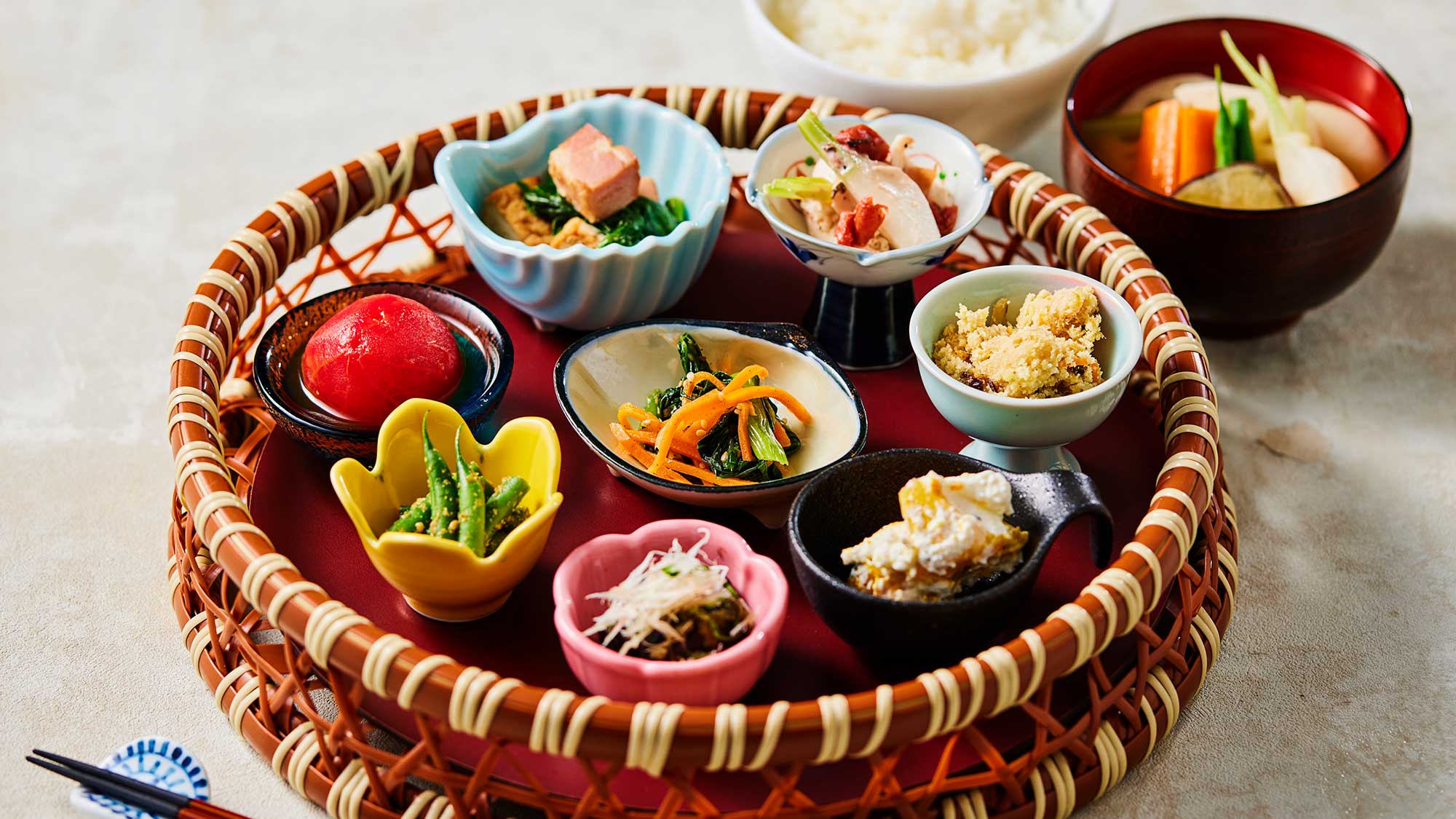 【朝食】お惣菜小鉢