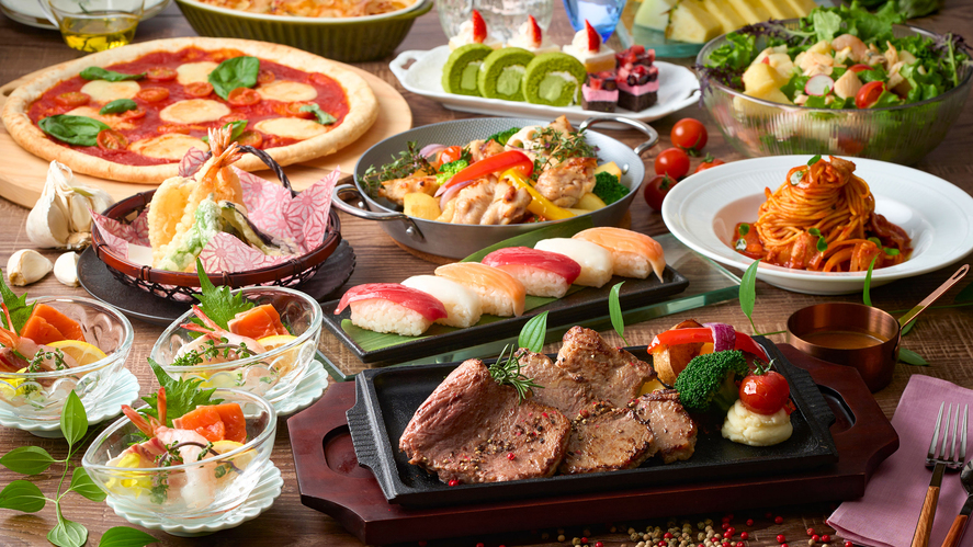 夕食バイキング　※イメージ