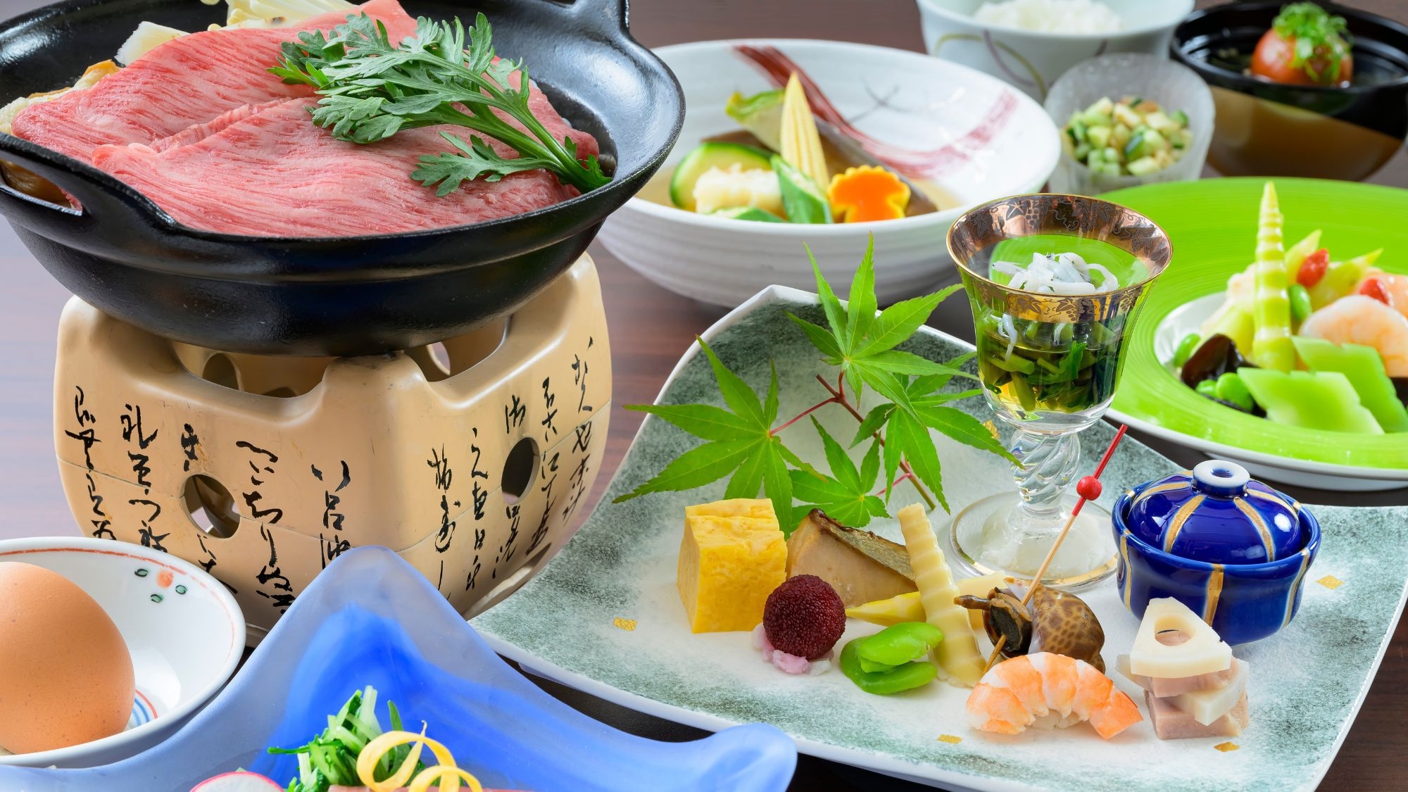 ＜お子様定額＞【夕朝食付き】山形牛すき焼き会席●夏休みファミリープラン　▲▽湯上りラウンジ付き△▼