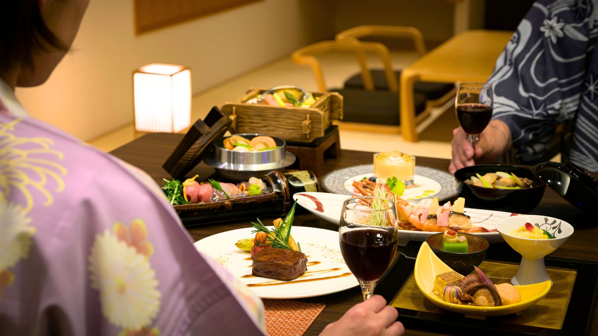 【温泉付き客室】