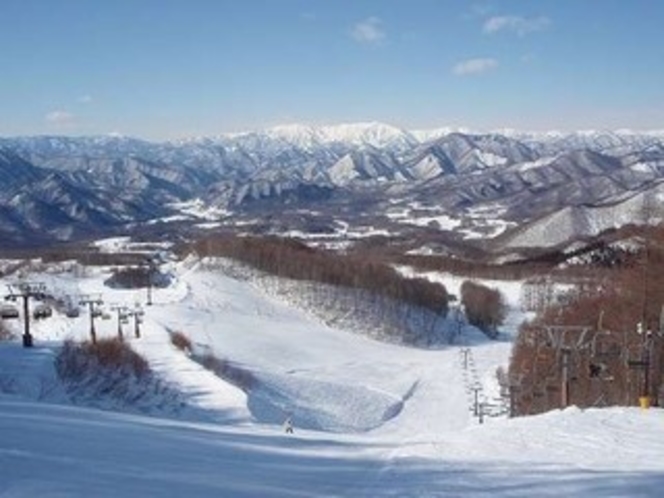 たかつえスキー場山頂