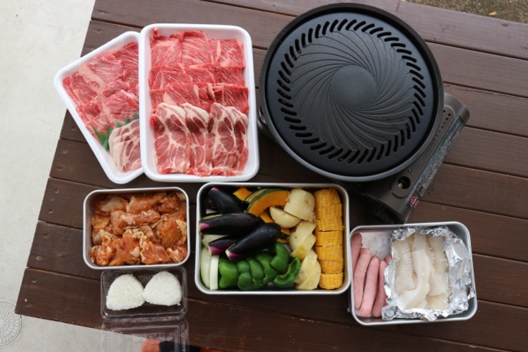 BBQ食事