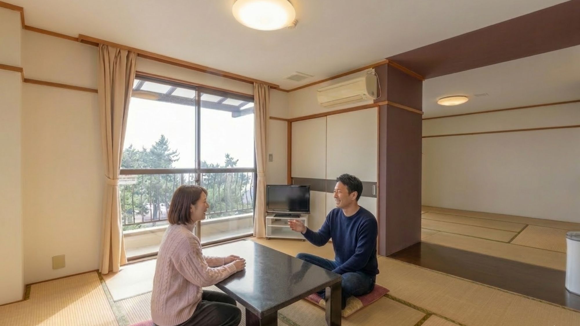 目の前に広がる雄大な景色とともに、時間を忘れてくつろぐひととき。