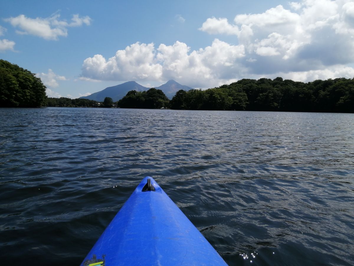 裏磐梯　カヤック
