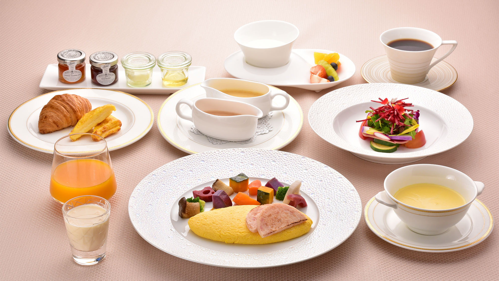 ル・トリアノン（夕朝食付き）パルフェディナー＆ロイヤルブレックファスト_予約時確認事項あり