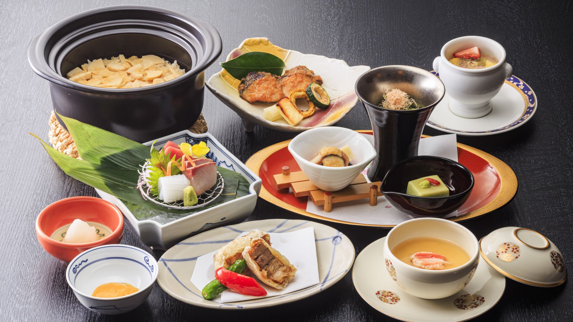 なだ万雅殿（夕朝食付き）桐会席＆特別和朝食