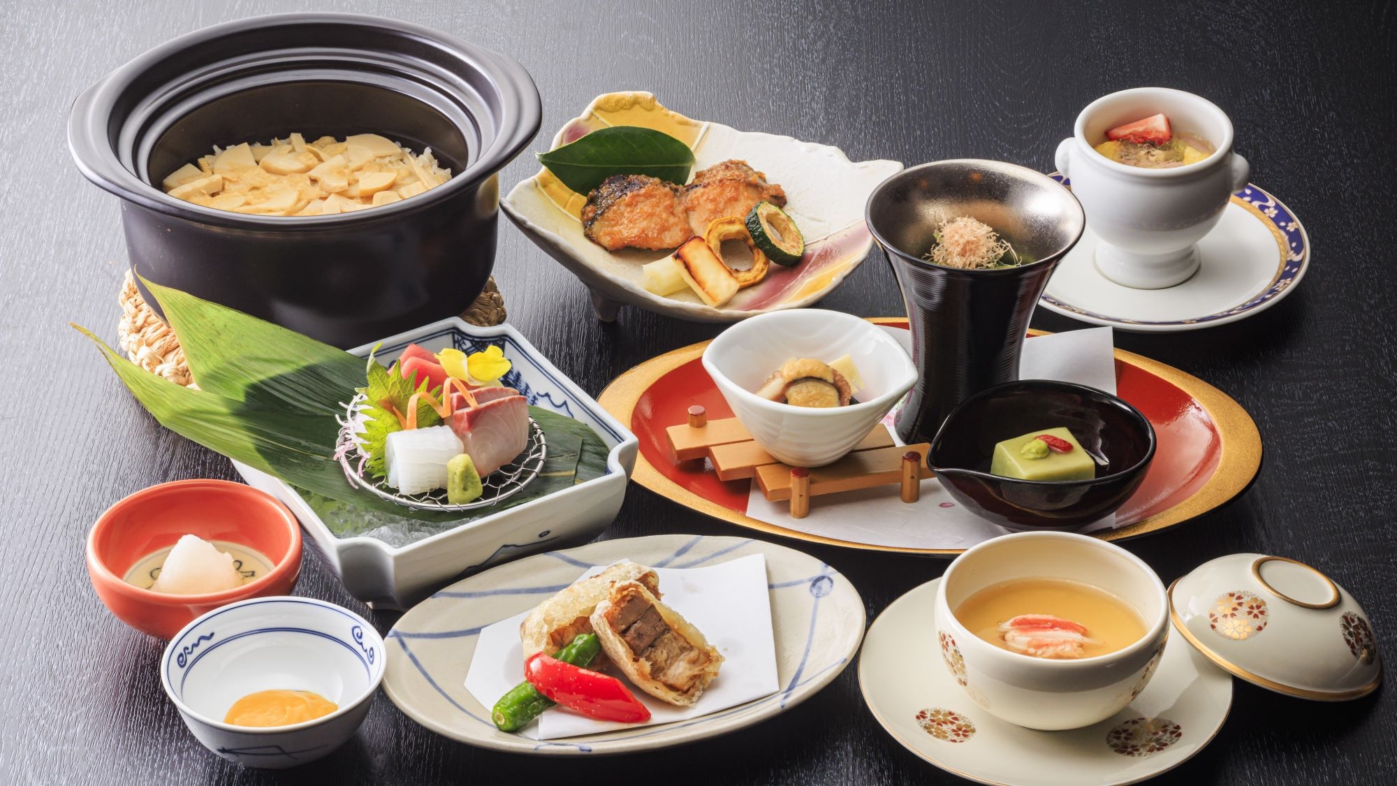 なだ万雅殿（夕朝食付き）桐会席＆特別和朝食