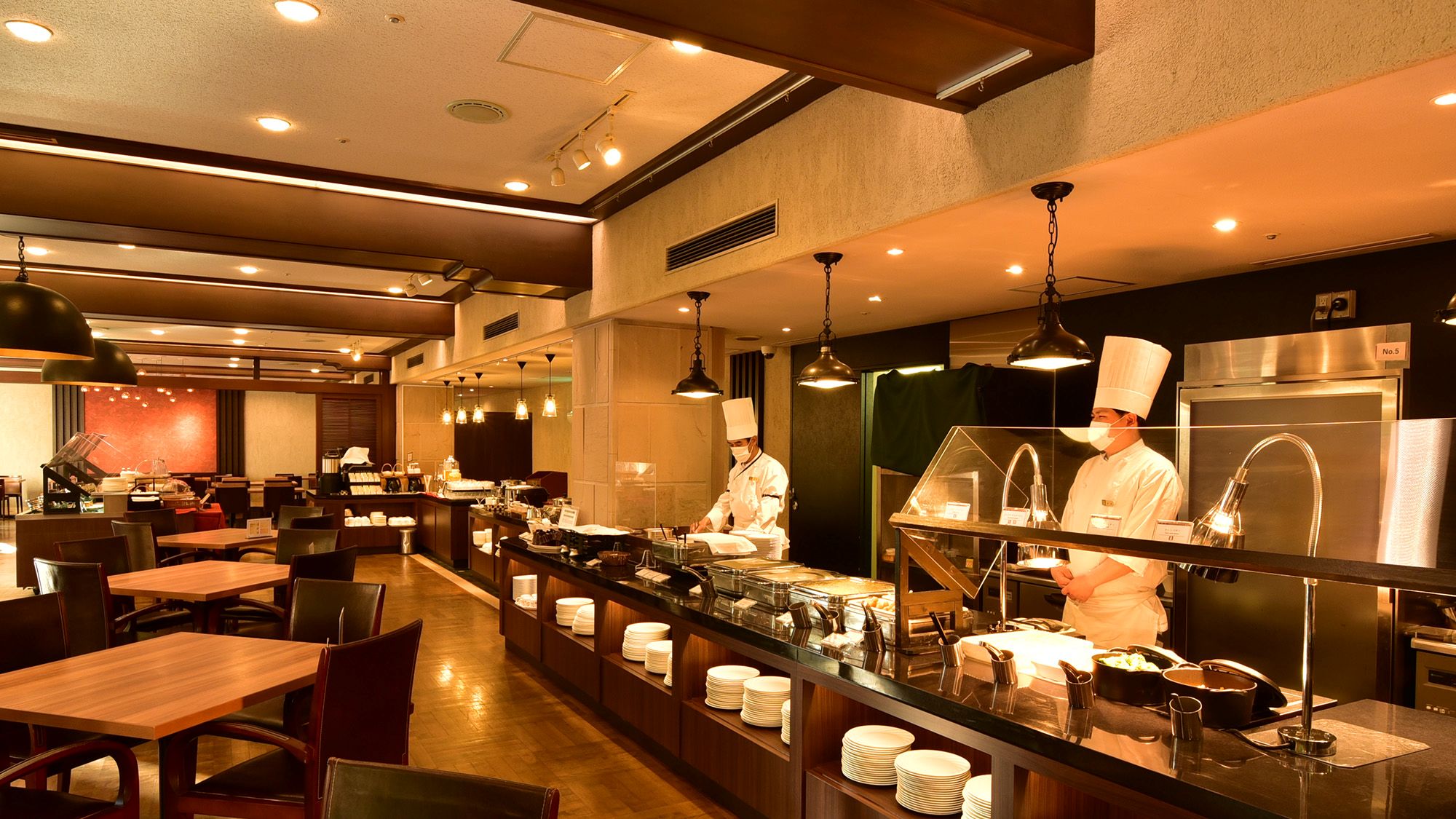 レイクサイドグリル内観