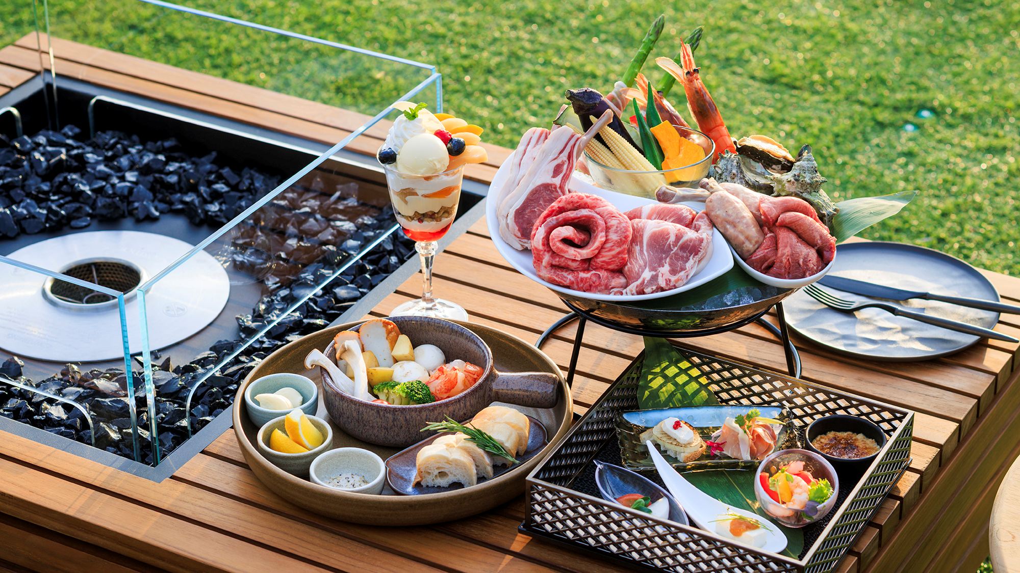 夏バーべーキュー