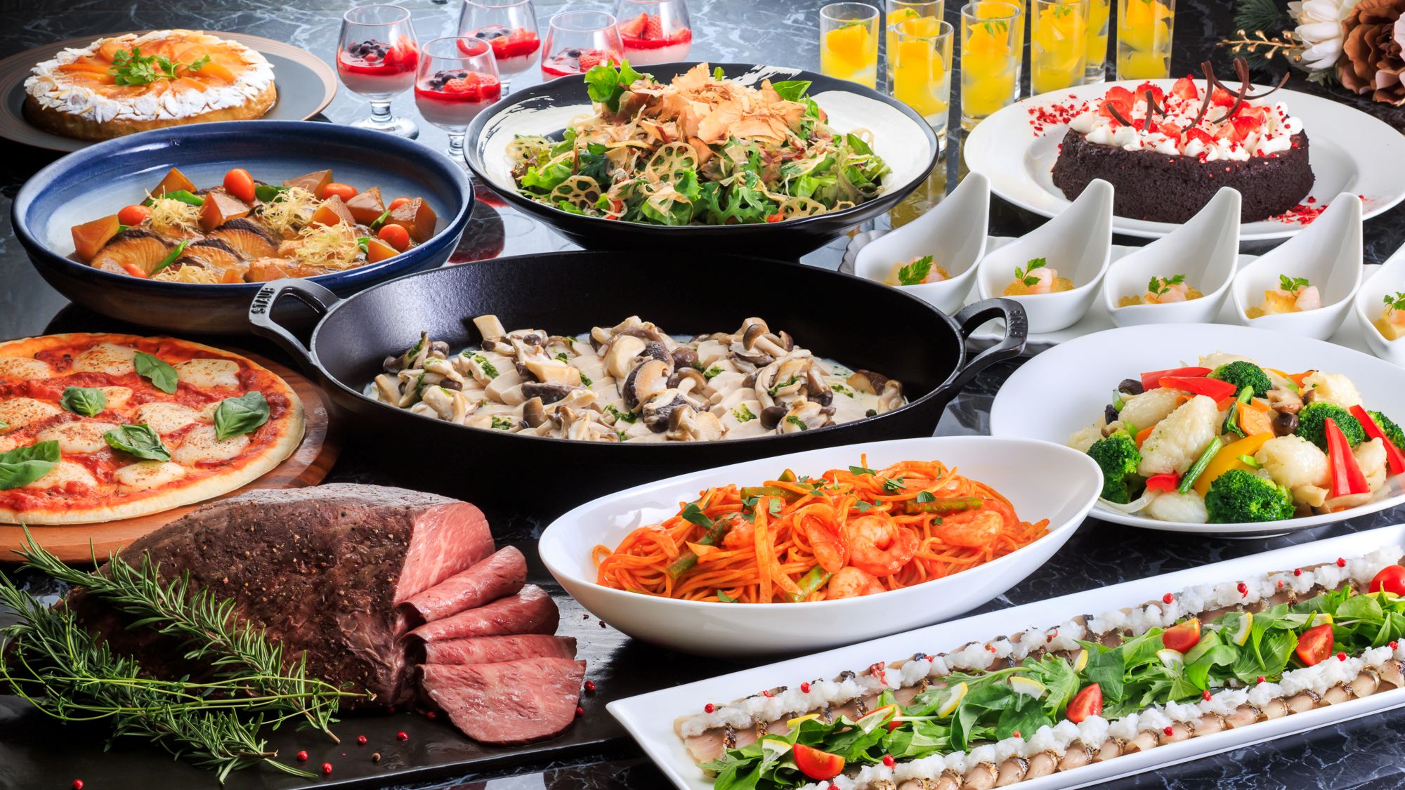 秋ブッフェメニュー