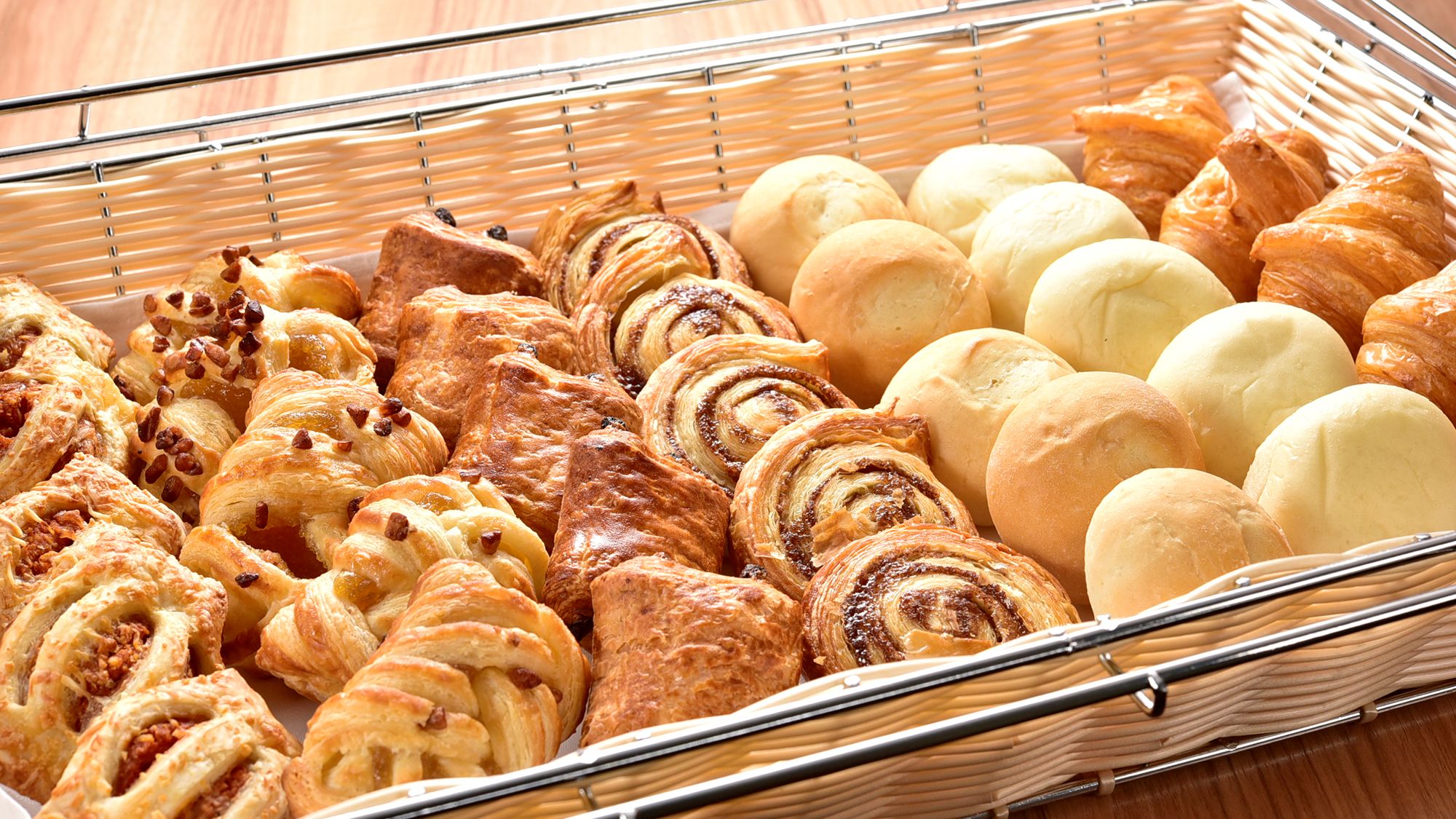 日替わりで提供されるレイクサイドグリルのパン