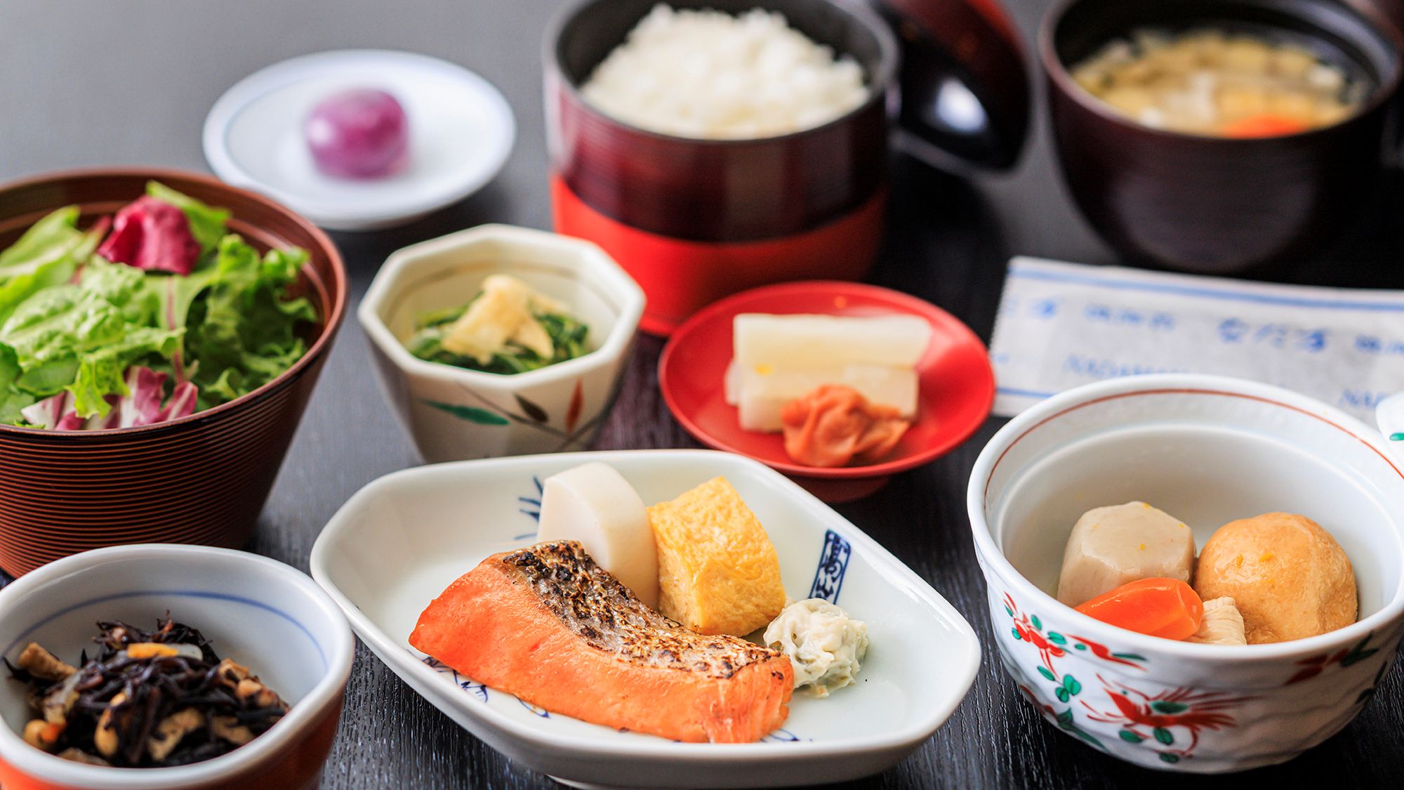 一品一品丁寧に仕上げた自慢の和朝食