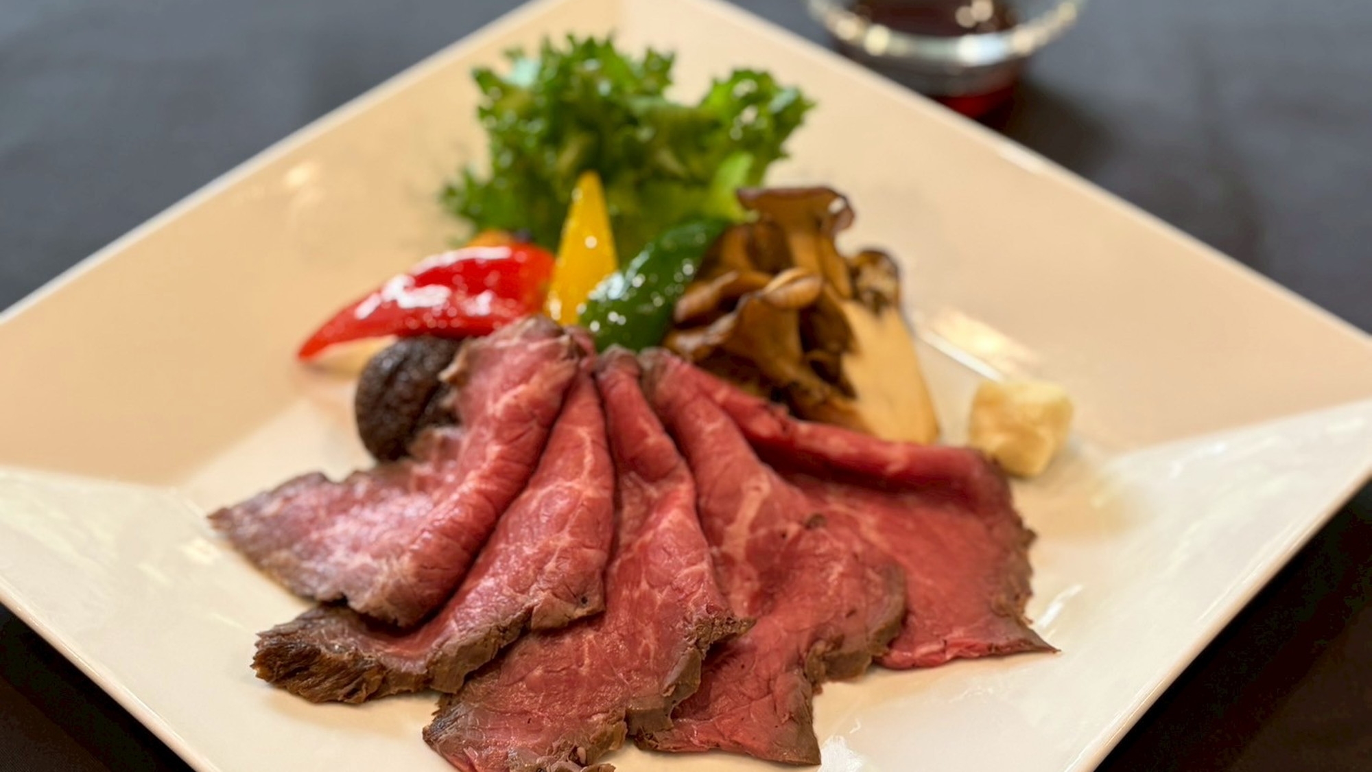 【期間限定】至高の赤身肉　岩手短角和牛ローストビーフディナー付き【1泊2食付】