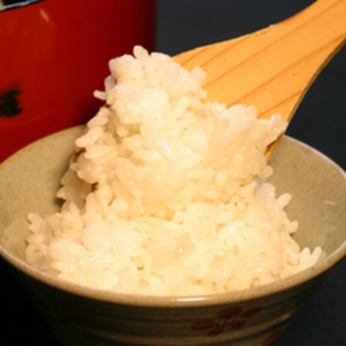 *ふっくら炊き上げた自家製米！丹精込めて育てたお米はやっぱり美味しい♪