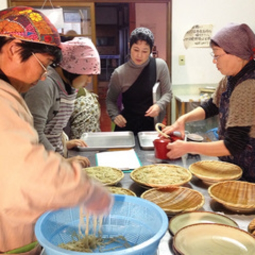 *蕎麦祭り/みんなで美味しい「新蕎麦」を作ります！