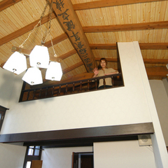 *コテージタイプ一例/普段見慣れないロフトにお子様もきっと大喜び♪