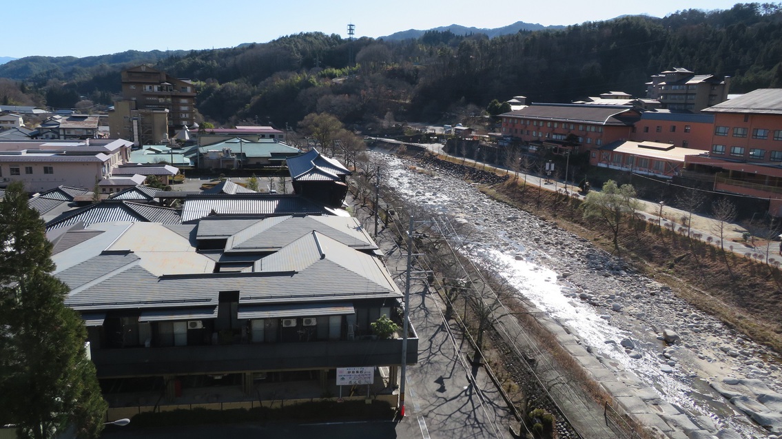 本館4階客室からの眺望