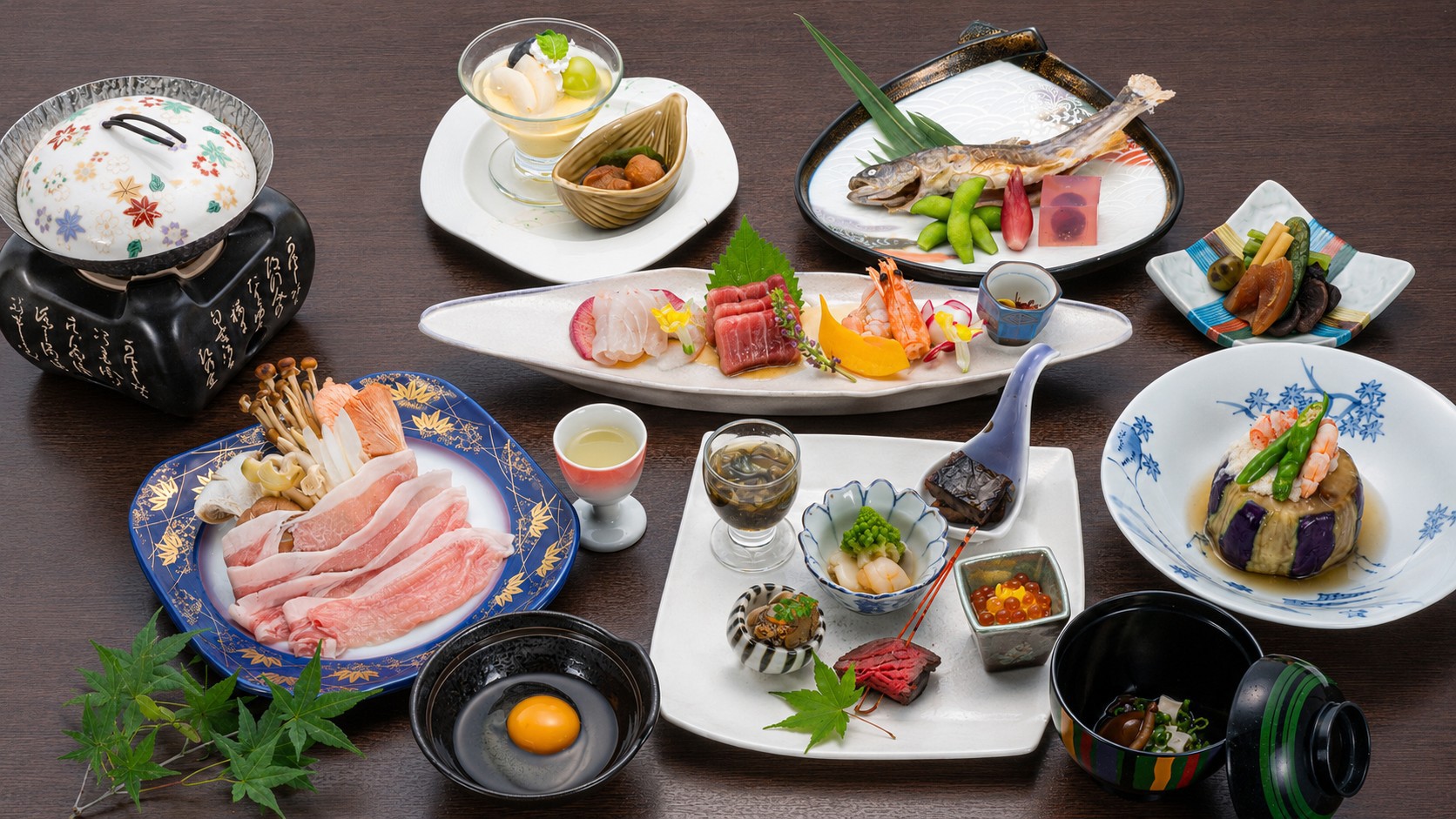 【量控えめで、ゆっくり味わう】大人の少量会席◆昼神温泉で寛ぐ旅（1泊2食）
