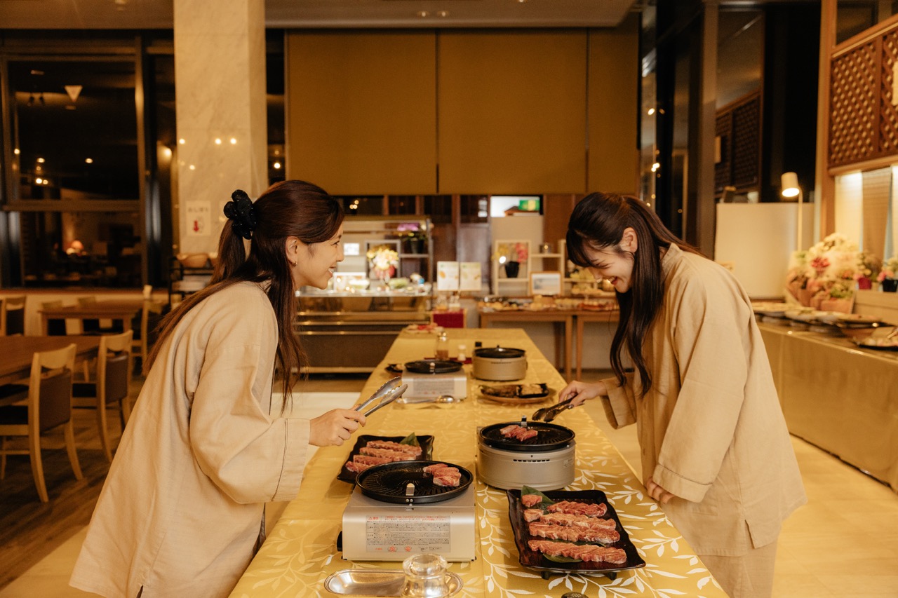 夕食バイキング-焼肉-