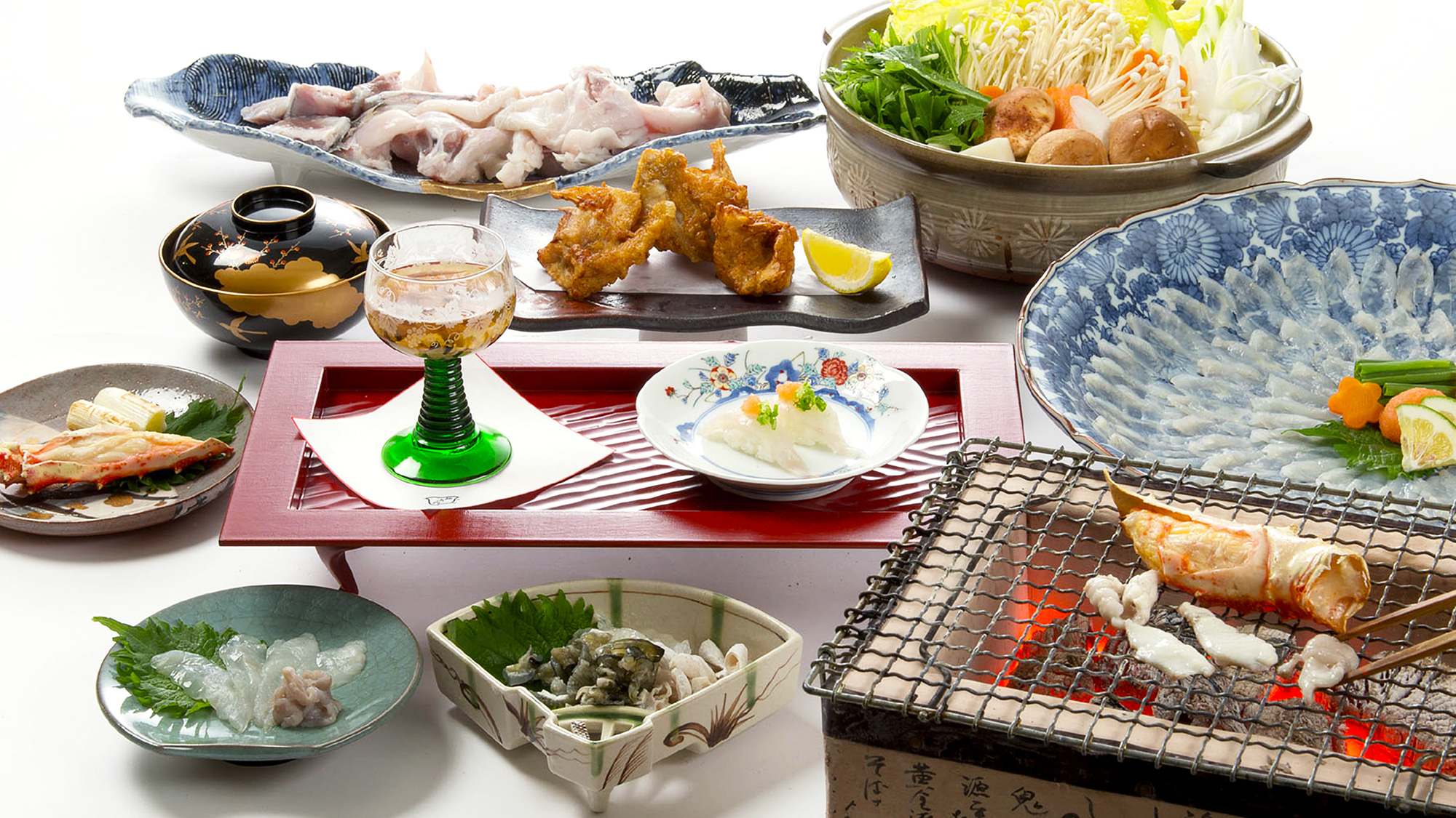 冬の味覚「ふぐづくし会席」（イメージ）