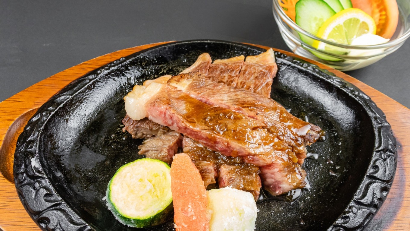 【能登牛贅沢プラン】石川・加賀の特産『能登牛』！ブランド牛をステーキで味わう特別会席（1泊2食）