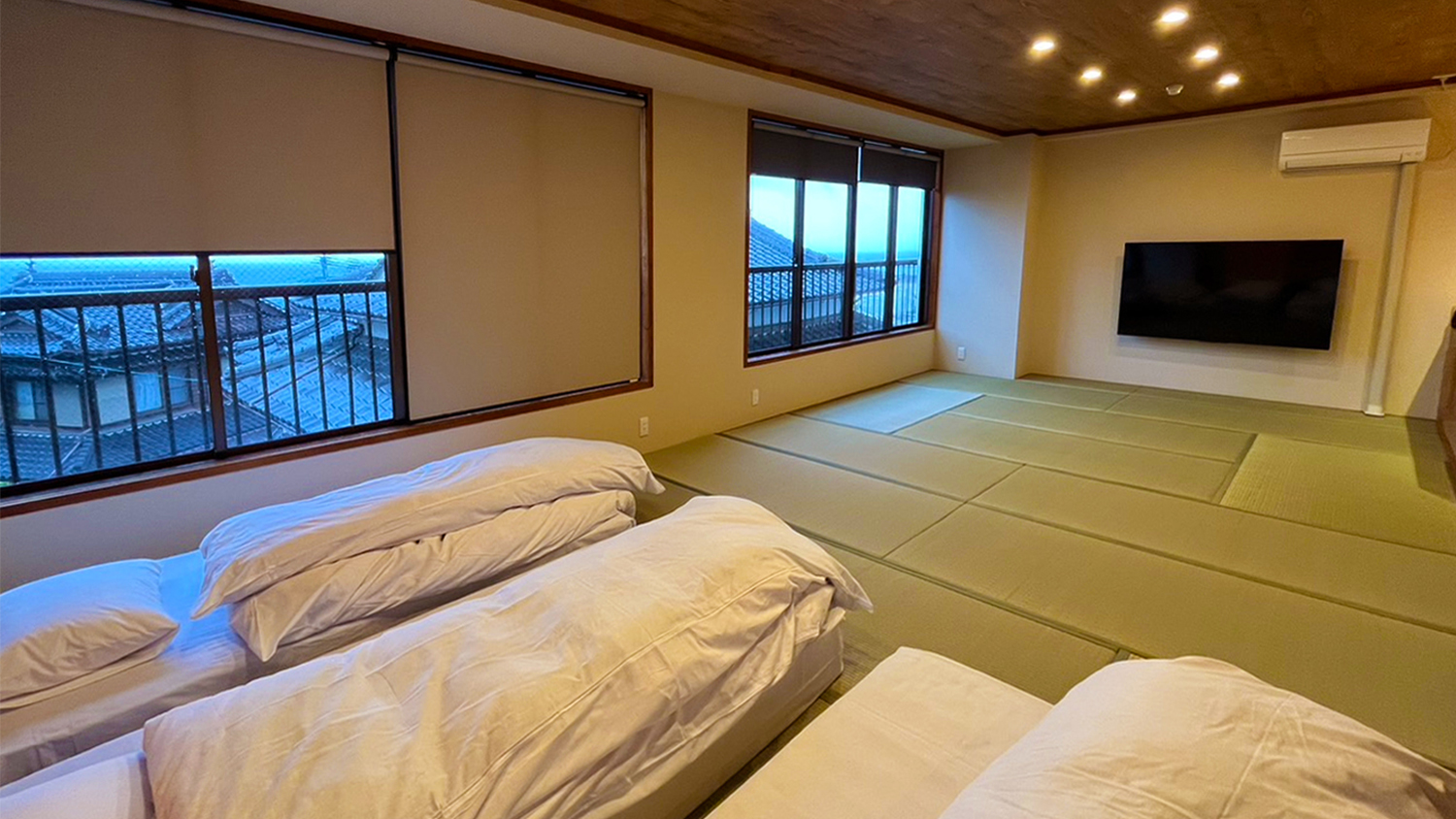 ２０畳の広々客室　大人数でぜひ