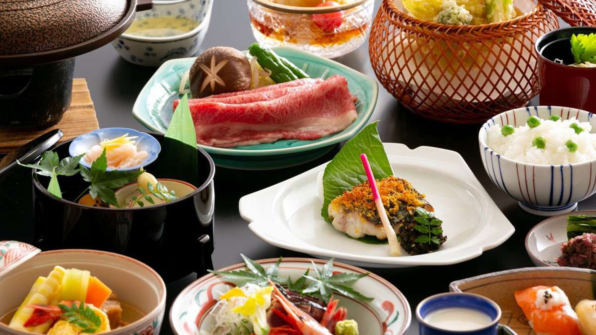 リフト乗り放題！ホテルおすすめ！ 旅を彩る和食会席〜月会席〜＜千羽鶴＞