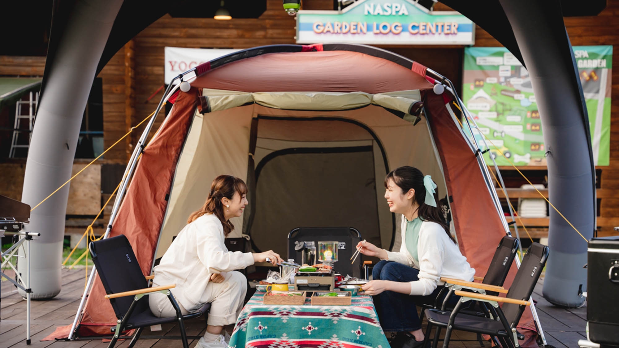 ＜グランピングSTYLE キャンプサイト宿泊＞ 手ぶらキャンプ1泊夕食付スタンダードBBQプラン