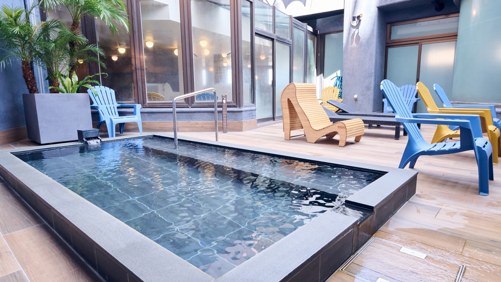 《朝食付》お得に連泊♪プラン★ 大浴場or岩盤浴付【男性専用 休憩室　地酒＆生ビール 試飲】