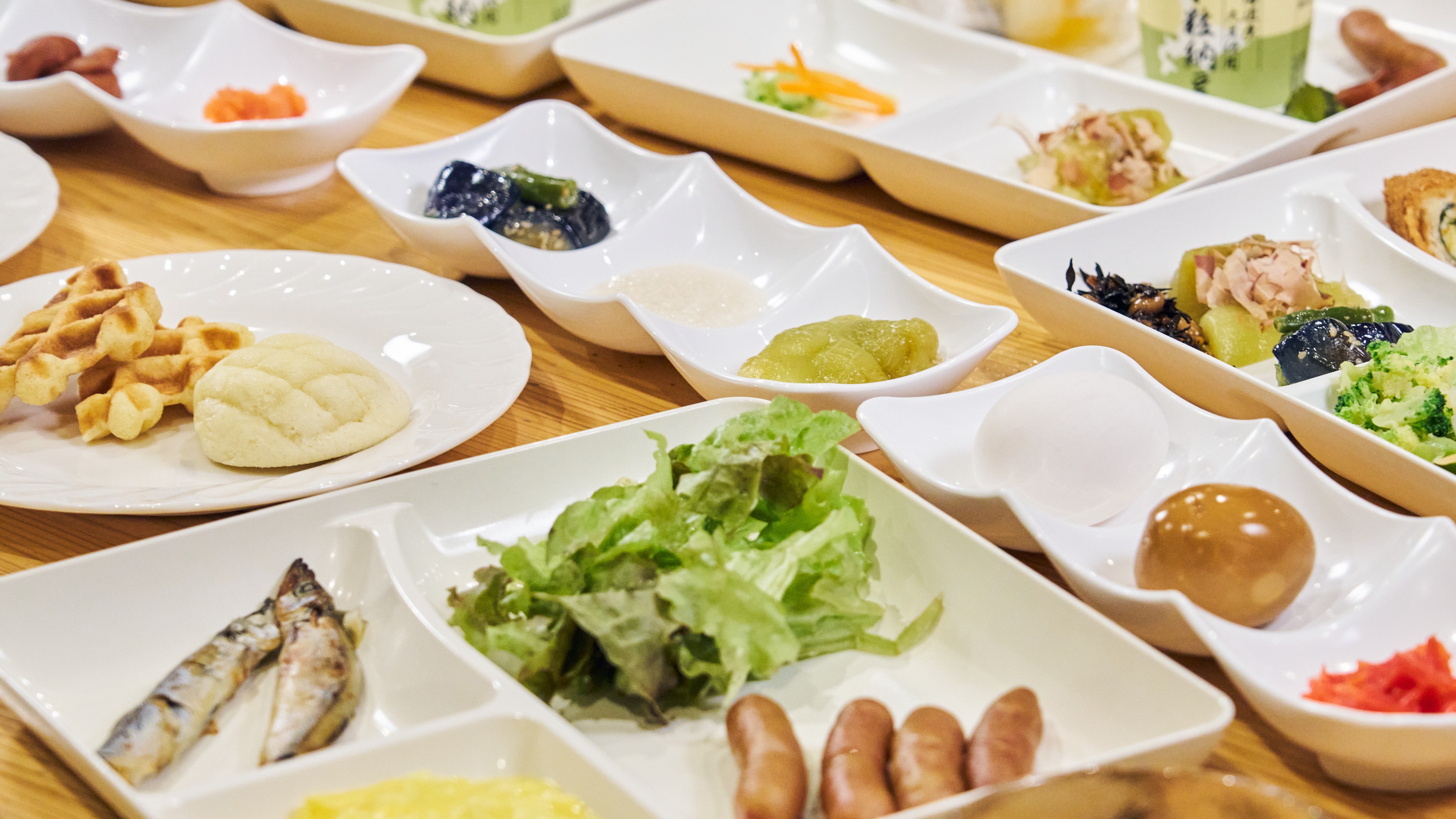 宮崎の食材にこだわった朝食ビュッフェ