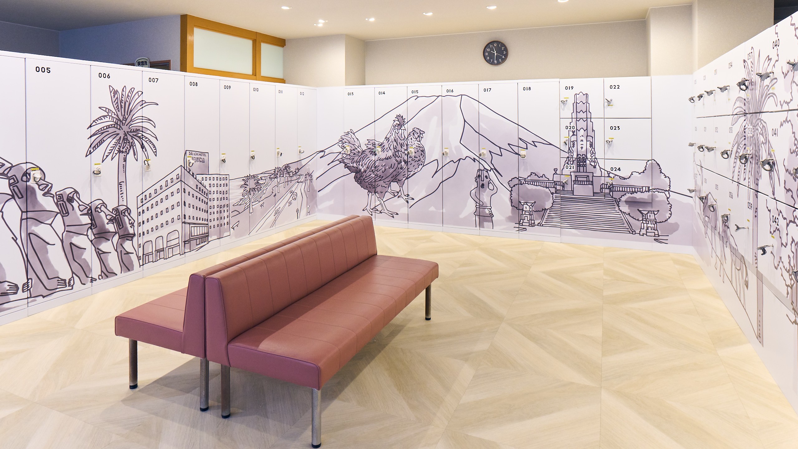 脱衣所ロッカー