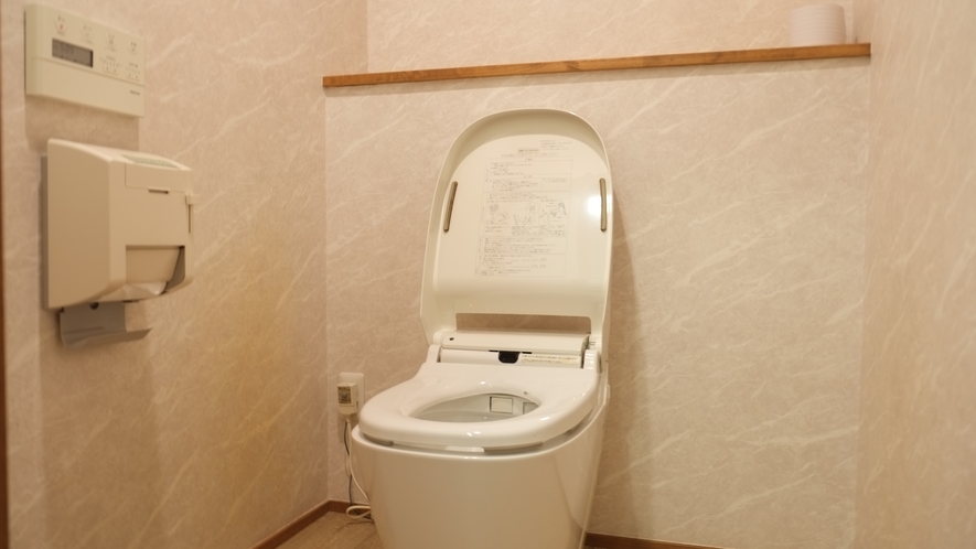 【和室一例】全室温水洗浄機能付きトイレ完備