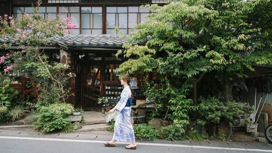 別所温泉街・夏