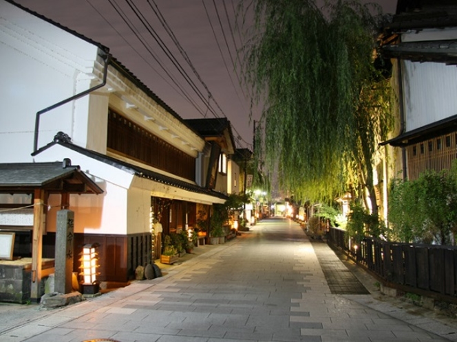 北国街道・柳町