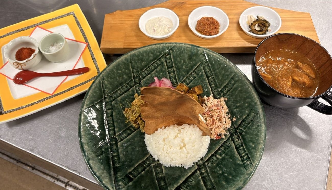 ここでしか食べられない！蔦屋オリジナルスパイスチキンカレー付プラン★（朝食付）