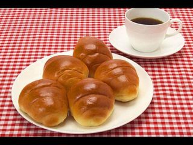 朝食　パン＆珈琲