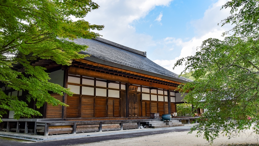 *【光信寺】座禅・写経等の禅体験もできます