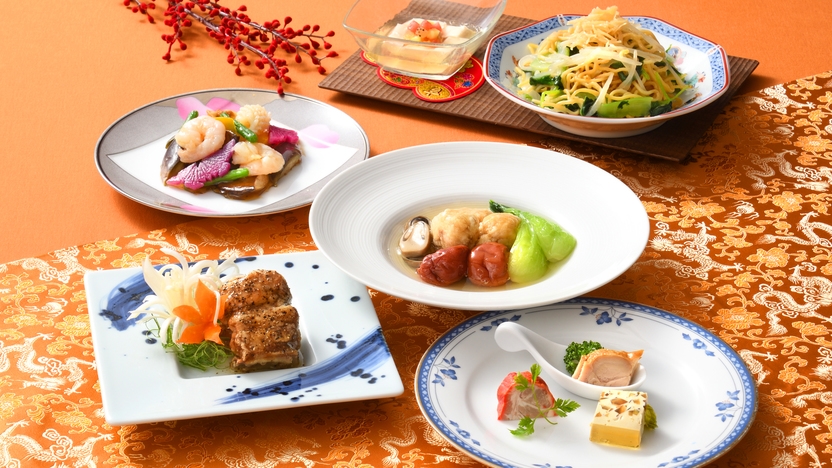 【秋の中華三昧-小譜-】中華プレミアムコースで愉快に満腹ステイ（夕朝食付）