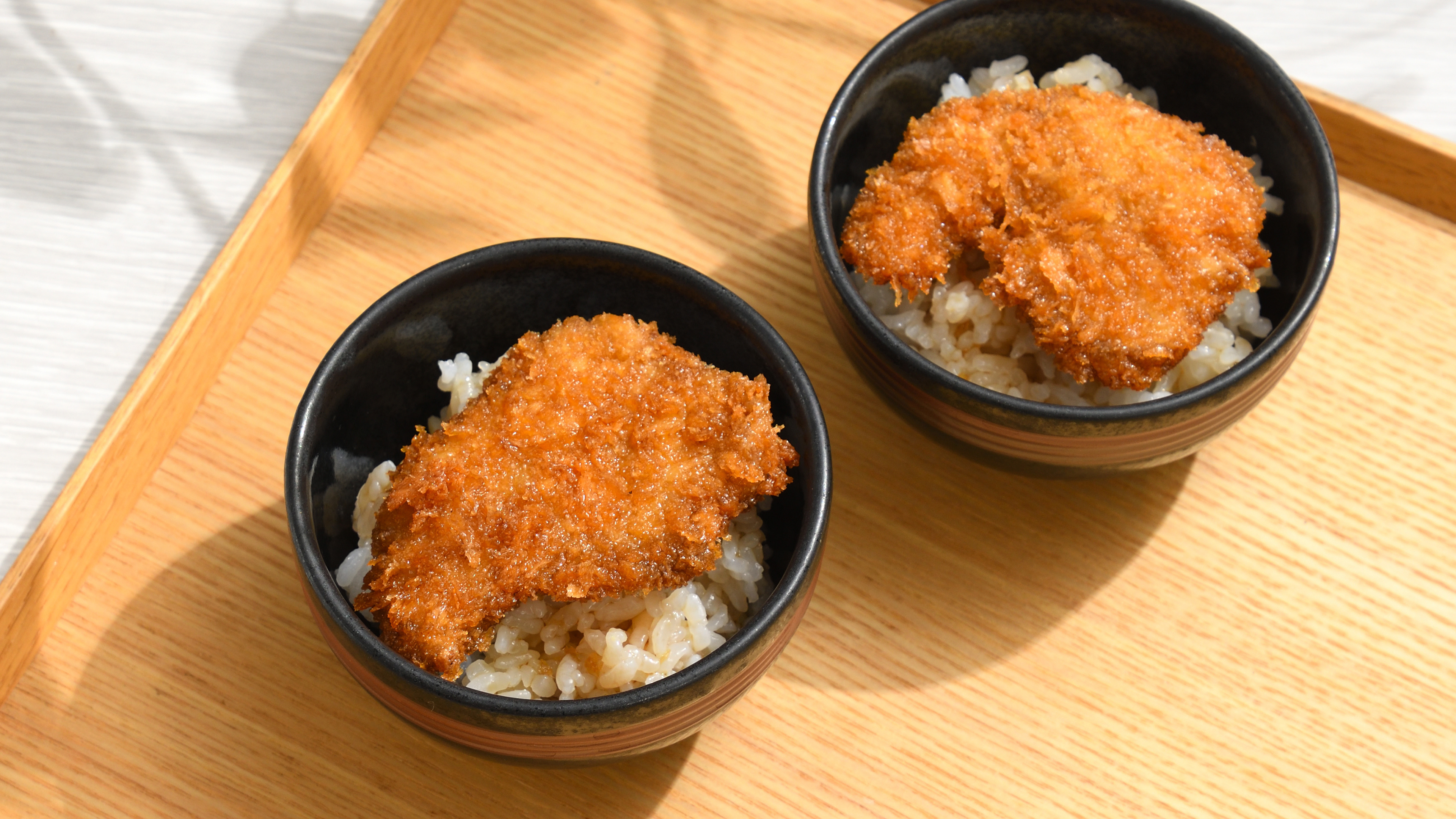 朝食 THE10 新潟名物たれかつ丼