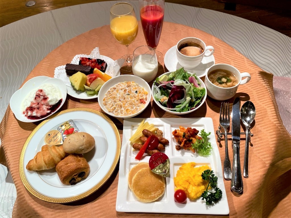 栄養バランス満点な和洋バイキング朝食で朝活♪