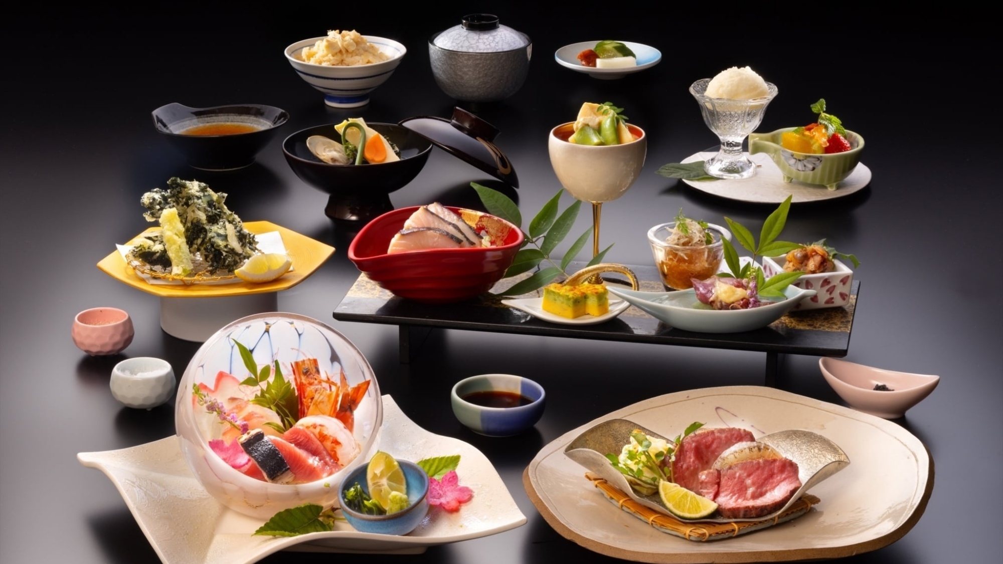 【開業35周年記念】お日にち限定！特別プラン　夕食「福寿会席」×感謝のブルーカクテル付