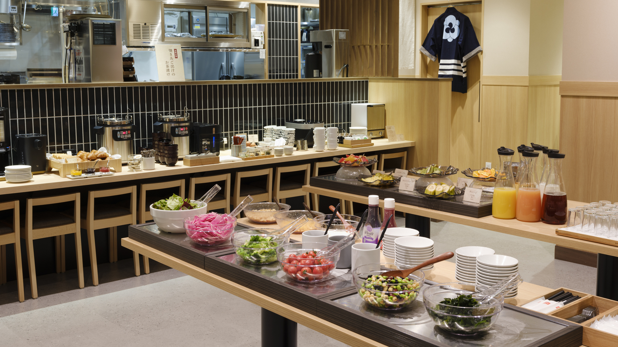 【朝食】ハーフブッフェ