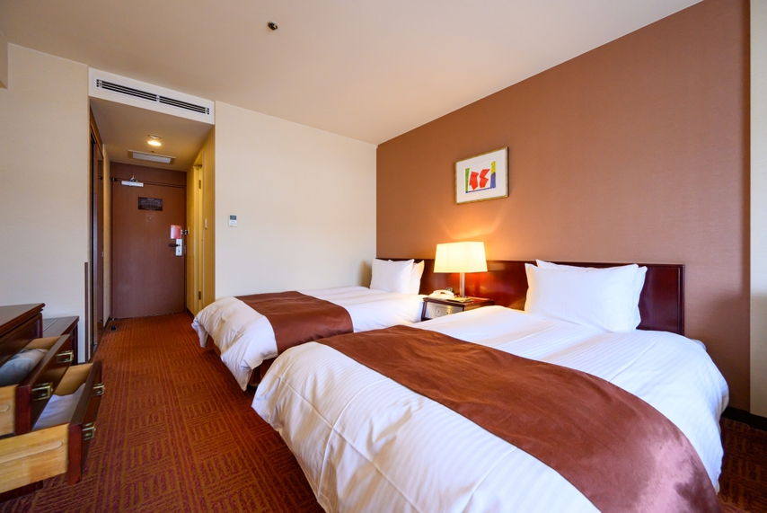 スタンダードツイン　ベッド周辺